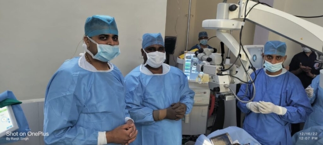 Retinal detachment surgery in Meerut